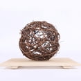thumbnail image 6 of Norbi Natural Vine Balls 3.15/3.94/4.72 Inches Diameter Christmas Rattan Balls for Fairy Garden Decor Christmas Hanging Balls Craft Diy Wedding Party Decoration Vase Filler Bird Toys Balls, 6 of 7