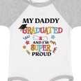 thumbnail image 4 of Inktastic My Daddy Graduated and I'm Super Proud Boys or Girls Baby Bodysuit, 4 of 5