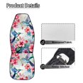 thumbnail image 6 of Uorisanigo Hummingbird Floral Automobile Front Seat Covers Waterproof Front Seat Covers Elastic Fabrics for Additional Protection Universal for Cars Truck SUV Van, 6 of 7