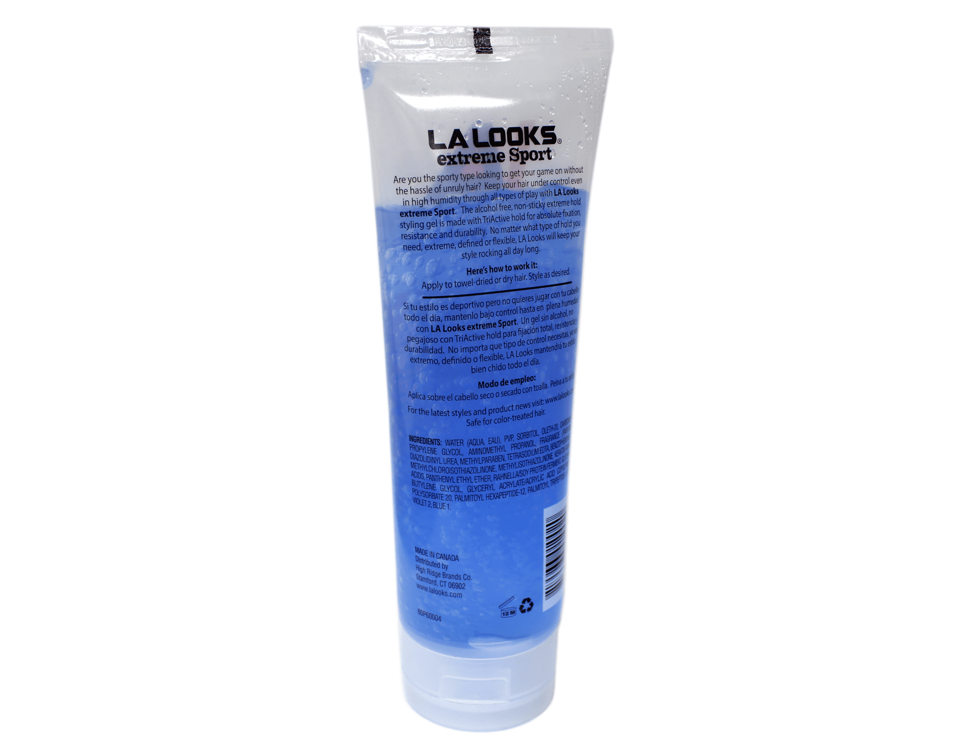 Buy LA Looks Extreme Sport Alcohol Free Hair Gel Hold Level 10 8 oz