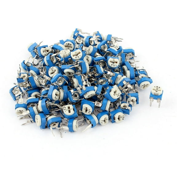 120Pcs UKM-065 10K Ohm 3 Pins Trimmer Potentiometer Adjustable Resistor