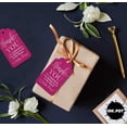 thumbnail image 4 of Inkdotpot Pack Of 100 Real Silver Foil Paper Tags Thank You For Celebrating The Mother To Be Baby Shower Favor Hang Tags, 4 of 6