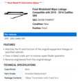 thumbnail image 2 of Front Windshield Wiper Linkage - Compatible with 2010 - 2016 Cadillac SRX 2011 2012 2013 2014 2015, 2 of 2
