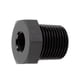 thumbnail image 3 of Adaptador de ajuste reductor hembra de 3/8'' NPT macho a 1/8'' NPT Adaptador de calibre de buje, 3 of 8