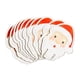 thumbnail image 1 of 10 piezas de pegatinas de pared para tarjetas de lugar de taza, decoración de mesa perlada para Papá Noel, 1 of 8