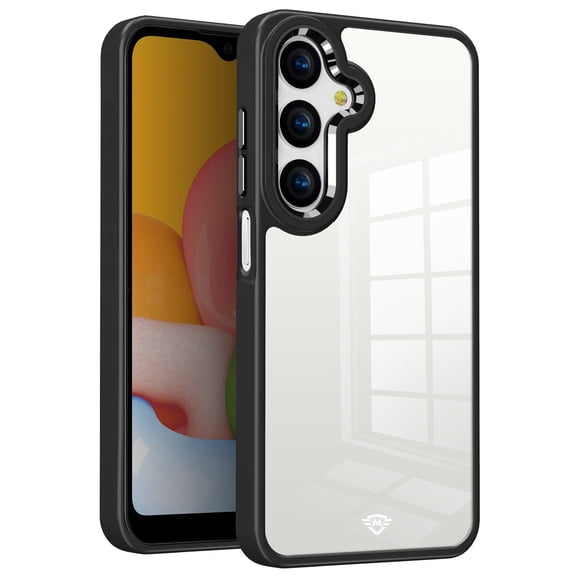 Optical Grade Acrylic Transparent Case for Samsung Galaxy A15 5G - Black