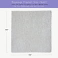 thumbnail image 2 of Chunky Knit Blanket Throw x Hand Knitted Chenille Throw Blanket Small Soft Thick Yarn Cable Knit Blanket Cute Rope Knot Crochet Throw Blankets for Couch Bed Sofa (Light ), 2 of 7
