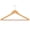 Natural, variant on Simpli Furnished Non-Slip Wooden Hangers for Clothes with 360Degree Rotating Hooks, 18"x9.2", 60 Pack, White
