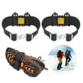 thumbnail image 4 of Tacos de nieve tacos de tracción para nieve antideslizantes 4 dientes para niños mayores nieve hielo césped Anggrek Otros, 4 of 8