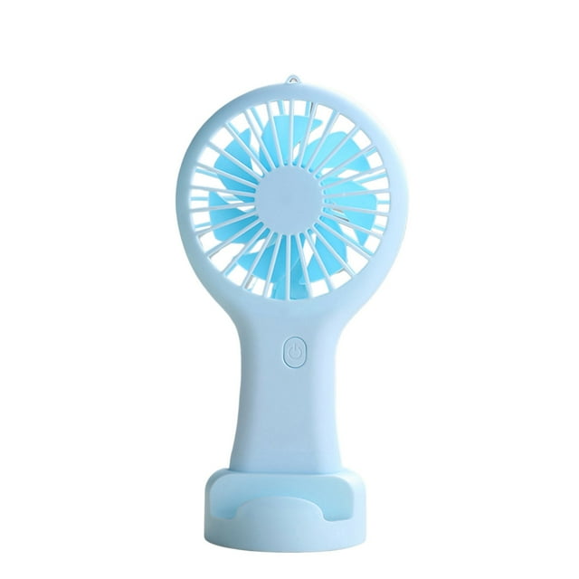 Summer Portable Handheld Mini Fan USB Rechargeable Battery Operated Personal Fan With Three Speeds For Travel Outdoor Activities