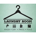 thumbnail image 2 of Hogan, Melody 14x12 White Modern Wood Framed Museum Art Print Titled - Laundry Mint 3, 2 of 4