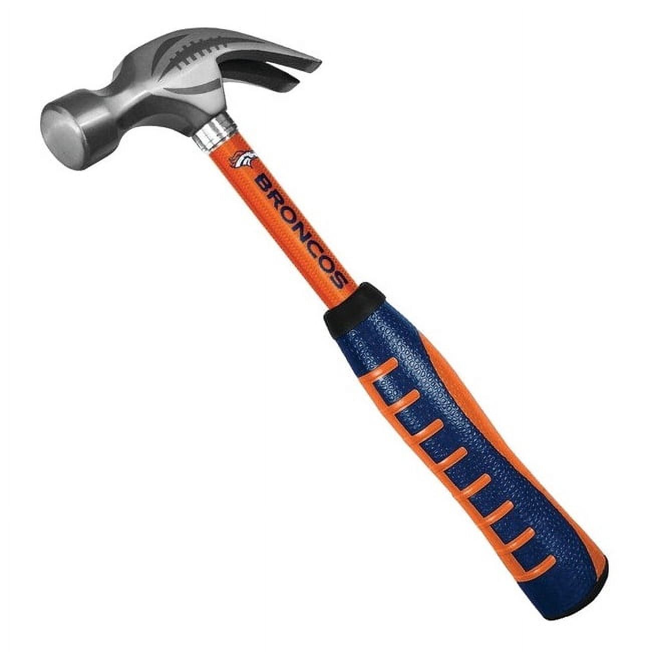 SAW Denver Broncos 16oz Steel Hammer - image 2 of 2