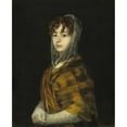 thumbnail image 2 of Francisco de Goya 12x14 Gold Ornate Wood Frame and Double Matted Museum Art Print Titled - Mrs. Sabasa Garcia (C. 1806-1811), 2 of 4