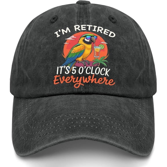 It is 5 O'clock Somewhere Sun Hats Cycling Caps for Her