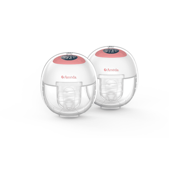 Ameda GLO Hands Free Wearable Breast Pump with Hospital Grade Suction for Ease in Breast Pumping