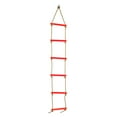 thumbnail image 2 of Climbing Rope Ladder For Kids - Swing Set Accessories - Playground Hanging Ladder For Swing Set - Tree Ladder Toy For Boys Children, Climbing Ladder Toy Exercise Equipmentred, 2 of 8