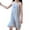 Light Blue, variant on MIASHUI Girls Print Dress Casual Sleeveless Ruffle Flowy Dresses,Light Blue,2-3 Years