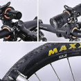 thumbnail image 3 of 360 Degree Rotating Cycling Bike Light Double Holder LED Front Flashlight Lamp Pump Handlebar Mount, 3 of 5