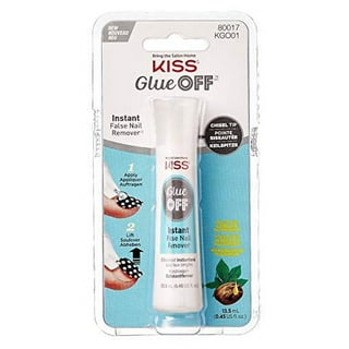 KISS Glue off False Nail Remover, Clear, 13.5 ml 