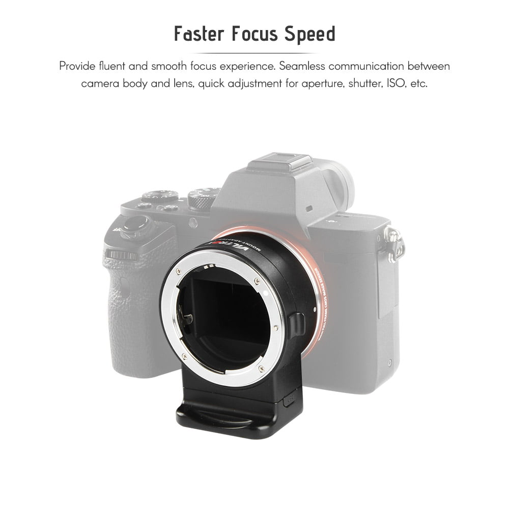 Viltrox NF-E1 Auto Focus Lens Mount Adapter F Nikon F-Mount Lens to Sony E-Mount 