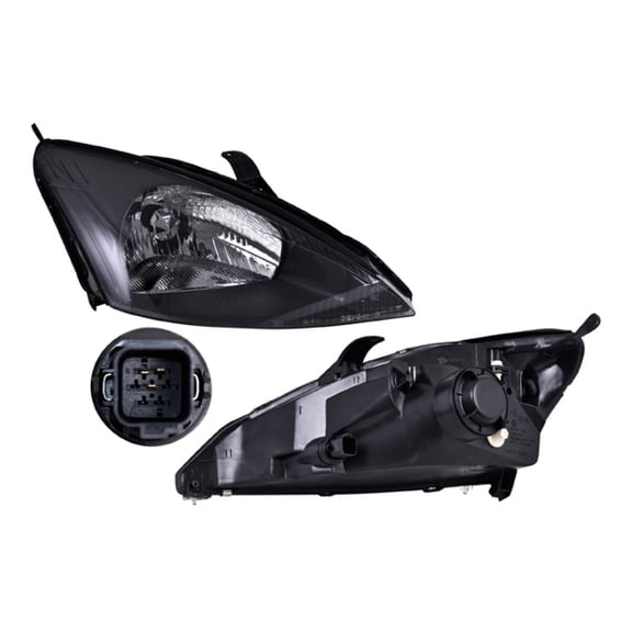Faro Focus 2003 A 2004 Ford Der Fdo Gris DEPO .