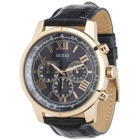 GUESS Leather Chronograph Mens Watch U0380G5