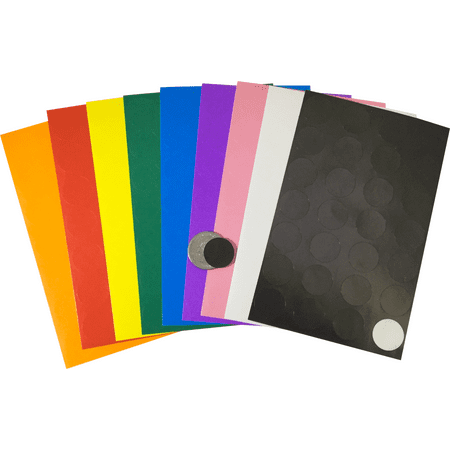 color coding labels multi color bulk pack round circle