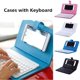 thumbnail image 5 of Funda de teclado Bluetooth portátil Teléfono móvil Teclado inalámbrico Funda protectora de cuero PU Inevent DZ7528-01B, 5 of 7