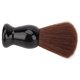 thumbnail image 2 of Cepillo de barba para hombres, pelo de nailon marrón suave, mango negro cómodo, cepillo de limpieza y aseo para barba, 2 of 5