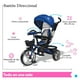 thumbnail image 3 of The Baby Shop Triciclo Azul P/ Niños Bebe 7 En 1 Asiento Giratorio Is-3041x, 3 of 7
