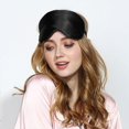 thumbnail image 3 of Layer Silk Eye Mask Breathable Sleep Companion Shading Sleeping Eye Mask Relieves Eye Fatigue Banban, 3 of 5
