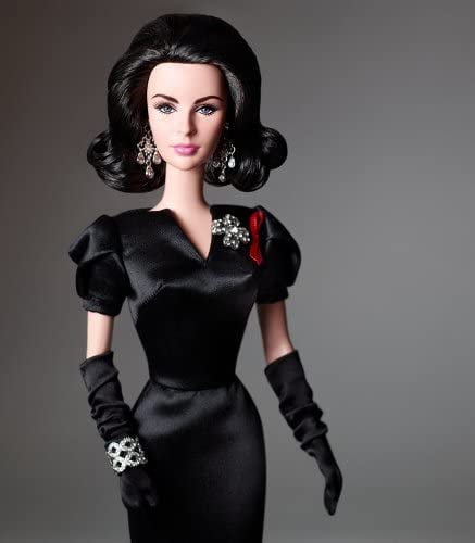 Violet Eyes Elizabeth Taylor Barbie Doll Silkstone Body Gold