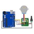 thumbnail image 3 of 5Pcs 28BYJ-48 Motor ULN2003 5V Driver Board with Plug Adapter Terminal Block 40Pin Connector Cable, 3 of 5