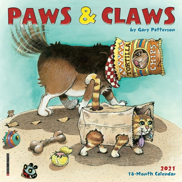 Paws Claws By Gary Patterson 2021 Mini Calendar Other Walmart Com Walmart Com gary patterson cat wall calendar 2021