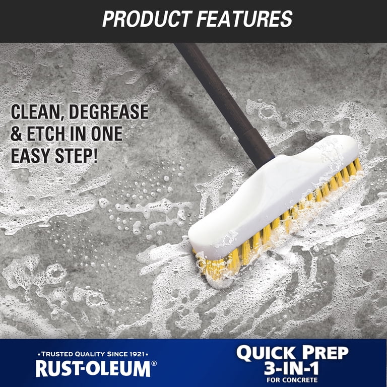 Rust-Oleum Quick Prep 3 in 1 Concrete Cleaner, 1 Gallon photo 3