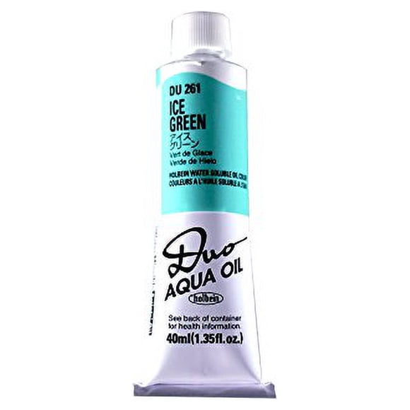 Holbein Duo Aqua Oil Ice Green (B) 40ml