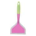 thumbnail image 3 of Cooking Spatula Transparent Twocolor Silicone Wide Mouth Frying Spatula Pancakes Fried Shovel for Home Kitchen(Purple Spatula Head ), 3 of 8
