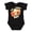 AB-Black, variant on My First Pi Day-pumpkin Pie Boys or Girls Baby Bodysuit