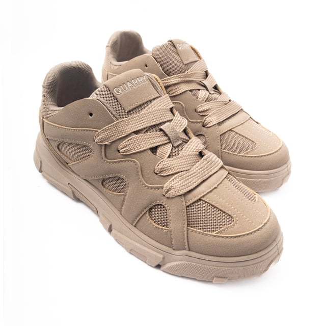Tenis Chunky Con Paneles De Malla Y Suela Ancha Para Hombre