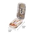 thumbnail image 2 of RKSTN pill organizer Portable Mini Cutter Organizer - Precision Cutting Compact Storage For Easy Medication Management, 2 of 5