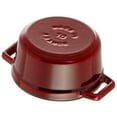 thumbnail image 6 of Staub Cast Iron 0.25-qt Mini Round Cocotte - Grenadine, 6 of 9
