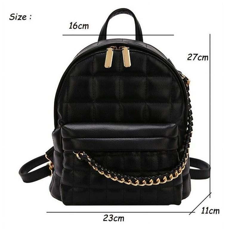 Black designer rucksack sales