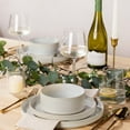 thumbnail image 3 of Ceramic Dinnerware Sets for 4, 12 Pieces Porcelain Lightweight Plates and Bowls Sets, Scratch Resistant Dish Set, Oven & Microwave & Dishwasher, 3 of 6