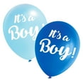 thumbnail image 1 of 12in. "It's a Boy" Latex Balloons, Blue, 8 Count, by Way To Celebrate, 1 of 3