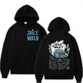 thumbnail image 1 of Chandail à Capuchon de Rappeur Juice Wrld pour Hommes Femmes Mode de Rue Chandail Populaire Hip-Hop Chandail Molletonné Hiver Surdimensionné Manches Longues Hauts, 1 of 5