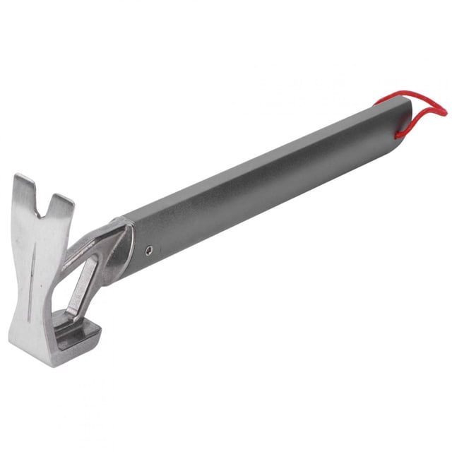 Martillo para acampar multifunción de acero inoxidable para exteriores, clavijas para tienda, extractor de clavos