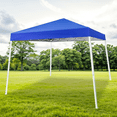 thumbnail image 3 of Gaildon Canopy Tent, 10X10 FT Pop Up Canopy Outdoor Instant Tent Slant Legs with Carrying Bag, Portable Gazebo Shelter for Patio Deck Garden and Beach - 8X8 FT Canopy Cover, 3 of 7
