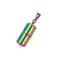 thumbnail image 1 of Petit Collier Cylindrique Pendentif Collier Prière Creux Support d'Urne Pendentif Coloré, 1 of 9