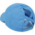thumbnail image 1 of LAICAIW Womens Criss Cross Ponytail Hat Quick Drying Baseball Cap Sun Hats UV Protection Sport Cap, 1 of 7
