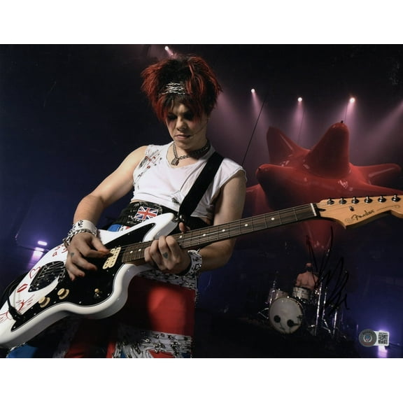 Yungblud Signed Autographed 11X14 Photo on Stage Playing Guitar BAS BB59666